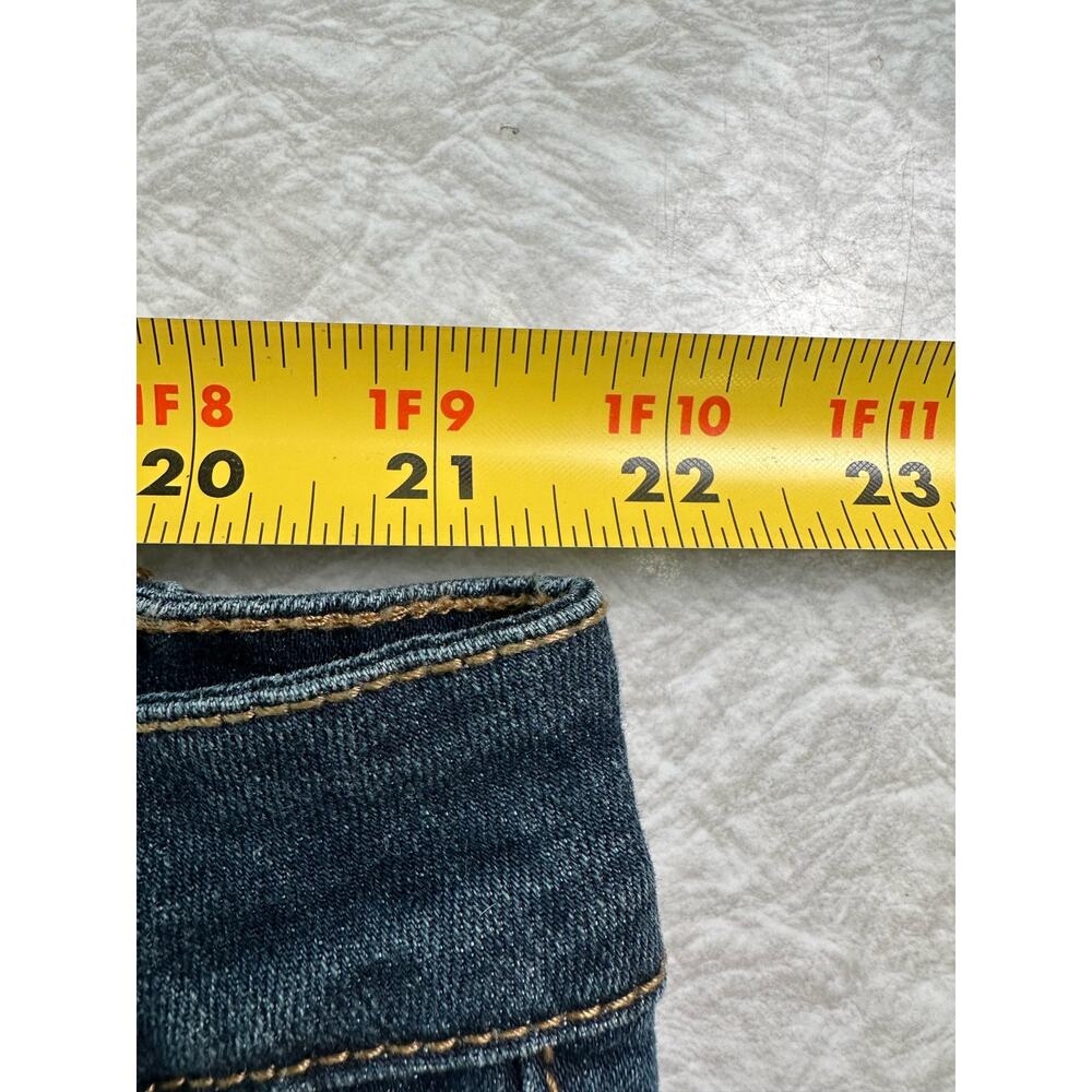 P Four One Three Women's Distressed Straight Leg Stretch Jeans Size 38 - Picture 12 of 14